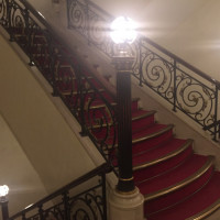 ヨーロピアンな階段で写真撮影ができます。