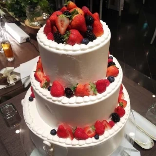 フルーツウェディングケーキ