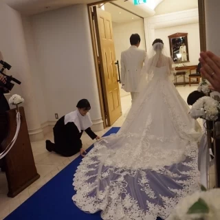 退場
