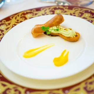 午前披露宴の料理。