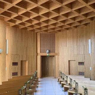 新郎新婦側からの景色です。