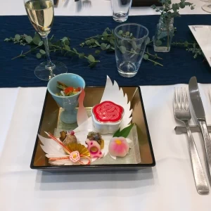 ビュッフェ前に運ばれてきました。|547788さんのCHAHARU WEDDING（チャハルウエディング）の写真(1064864)