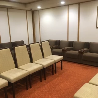 挙式会場の控え室