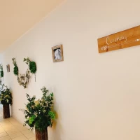 披露宴会場までの通路