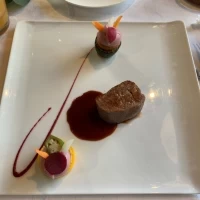妊婦のゲストには、しっかりと火の通ったお肉を出して頂きました