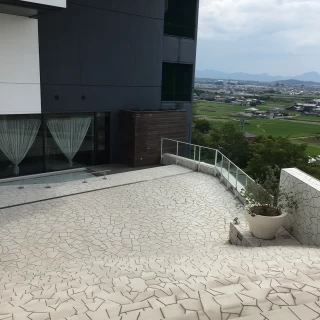 フラワーシャワー後、みんなで写真撮れる