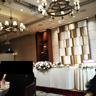 披露宴会場　高砂