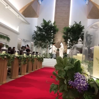 天井も高くガラスなので明るいです。