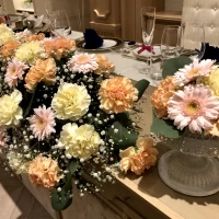お花はランクアップしたのできれいでした
