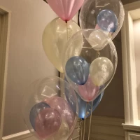 バルーンの色はたくさんの中から選ぶことができます。
