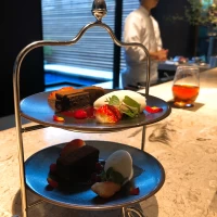 デザートの出し方も可愛く美味しかったです！