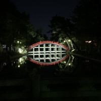 夜の太鼓橋