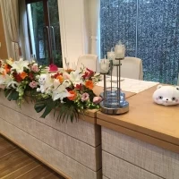 メインテーブル装飾