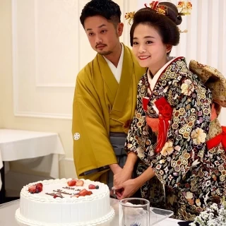 ケーキ入刀