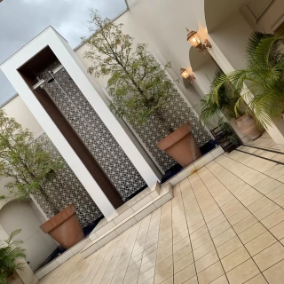 フラワーシャワーのところです！