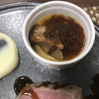フォアグラのフラン（茶碗蒸し）