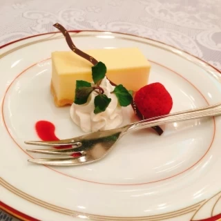 デザート、美味しかったそうです！
