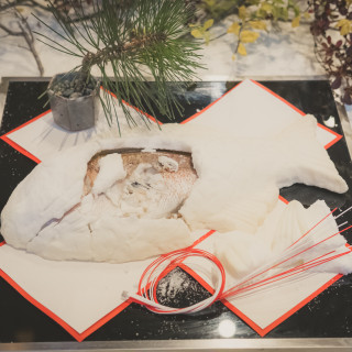 鯛の塩釜開き