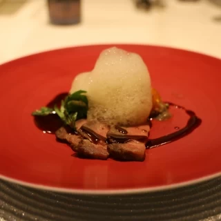 メインのすき焼き
