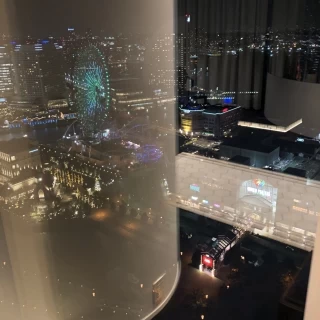 挙式会場からの夜景