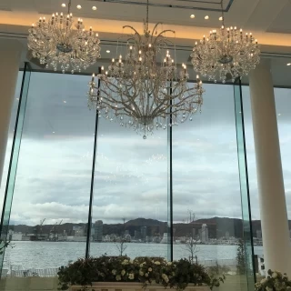 海が見える披露宴会場