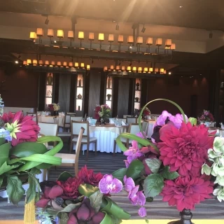 モダンで落ち着いていた分、装飾が映えると思った。