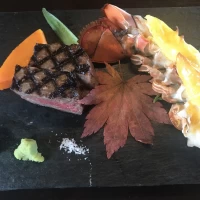 和な会場ということもあり、飾りも紅葉などで素敵。