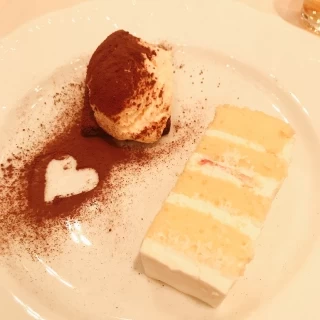 ケーキのサイズもちょうどよく残さず食べられました