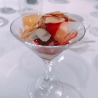 デザートの見栄えもよく美味しかったです。