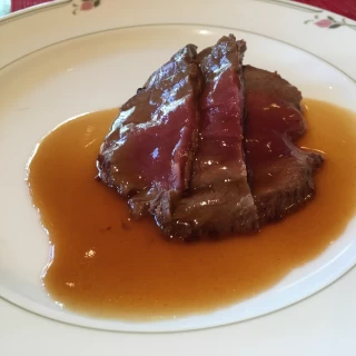 ビュッフェの試食