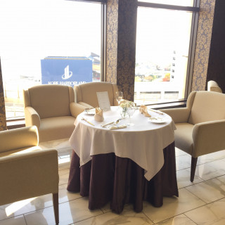 試食の際のテーブル。