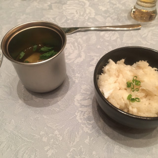 ご飯とお吸い物