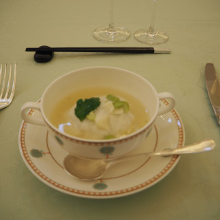 アナゴの蕪蒸し