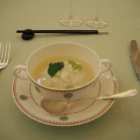 アナゴの蕪蒸し