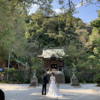 神社での前撮り