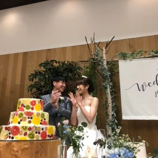 ケーキはイメージ通りのものを用意してもらえました。