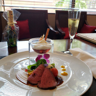 お料理はとても美味しかったです。