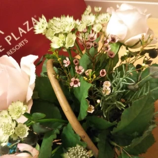 装花です。色合いが素敵