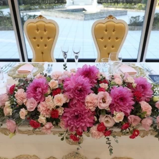 高砂の装花です。