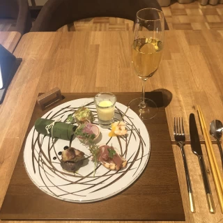 盛り付けが可愛かったです。
味も安定していました。
