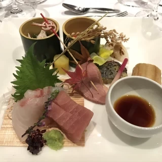 お刺身など。