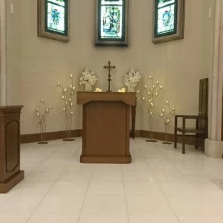 挙式会場上座です。