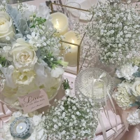 ホワイトハウスの装花・コーディネートです。