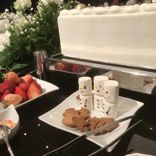 ケーキの飾りもとても可愛い！！
