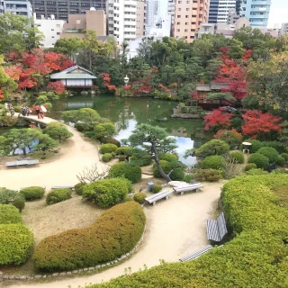 四季によって見える景色が変わる素敵なお庭です