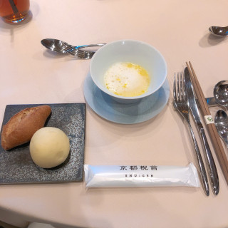 スープ、パン