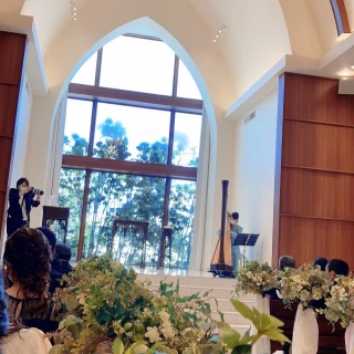 生演奏が綺麗でした。