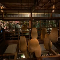 披露宴会場への廊下