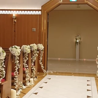 (ちょうど本番式後の見学をさせてもらいました)