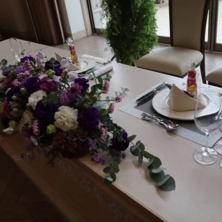 紫系でお願いしました